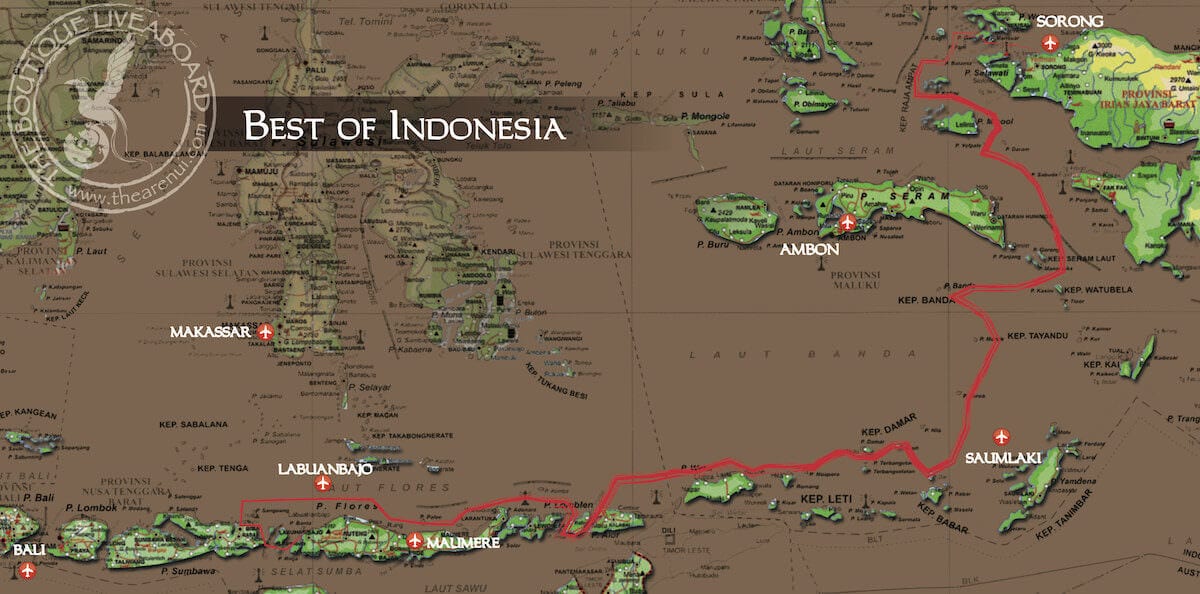 BEST OF INDONESIA Labuanbajo-Sorong 23 days-22 Nights