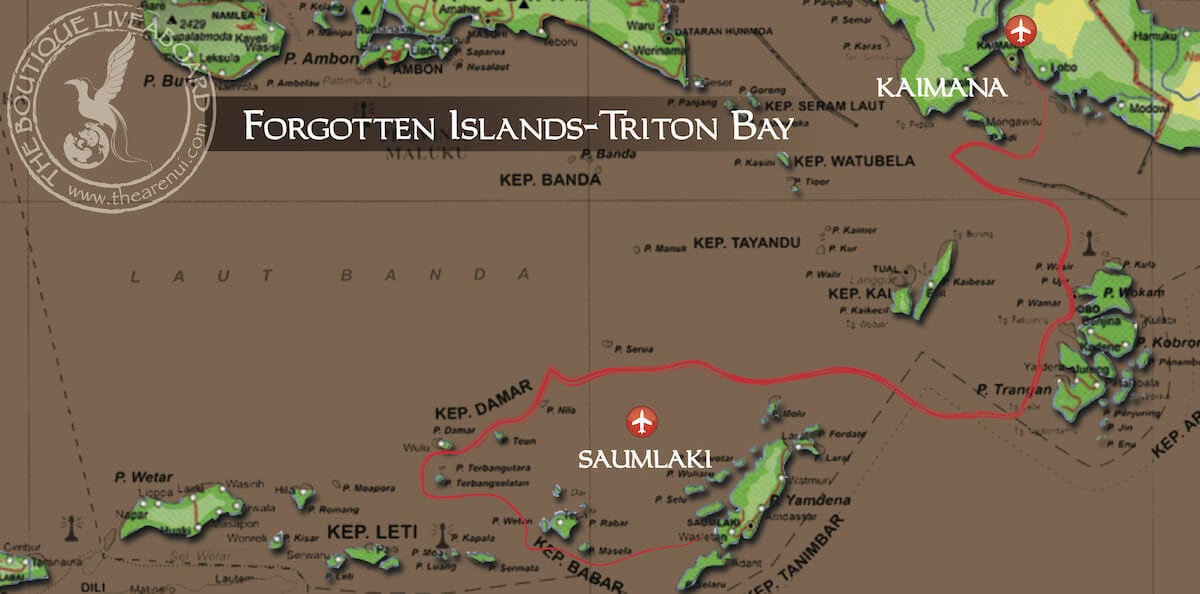 FORGOTTEN ISLANDS-TRITON BAY Saumlaki-Kaimana 12 Days-11 Nights