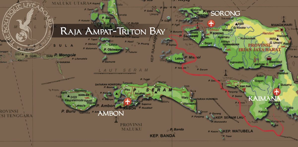 RAJA AMPAT & TRITON BAY Kaimana-Kaimana 9 Days-8 Nights