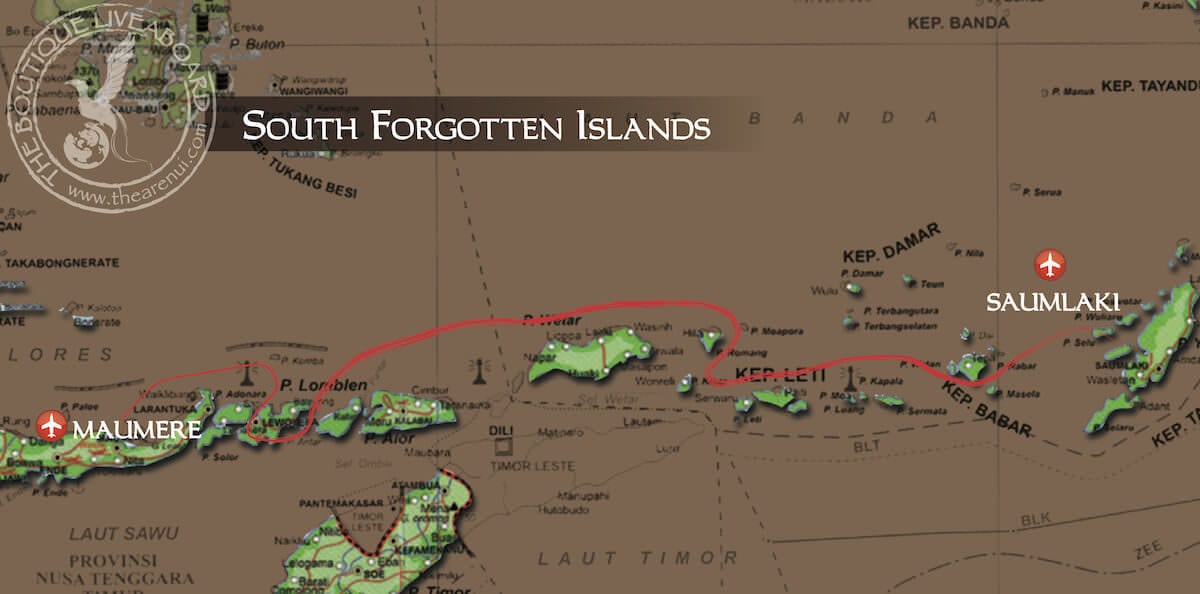 SOUTH FORGOTTEN ISLANDS Maumere-Saumlaki 12 Days-11 Nights