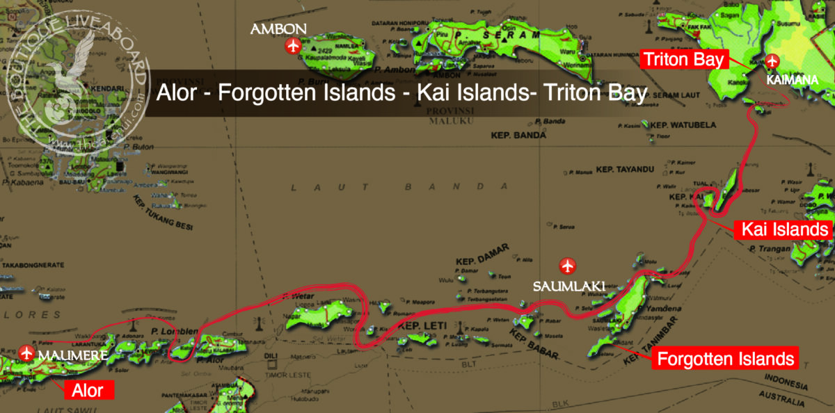 ALOR, FORGOTTEN ISLANDS, KAI ISLANDS, TRITON BAY 18 Oct-05 Nov 2031